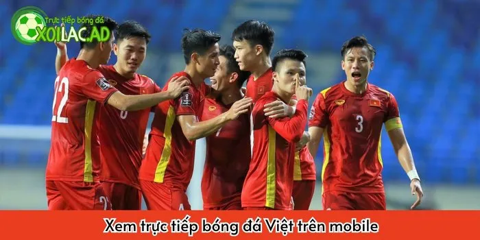 Xem trực tiếp bóng đá Việt ngay trên mobile