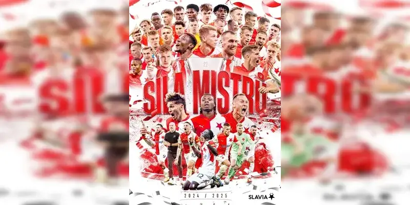 Slavia Praha hồng mã trên đường đua C1